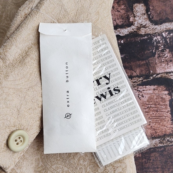 Terry Lewis Patterned Leather Jacket M - Picture 5 of 6